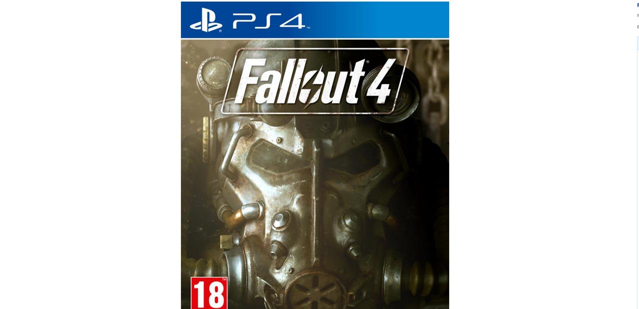Fallout 4 sur PS4 à 22,99 euros