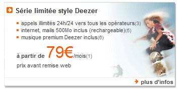 Serie limitée Origami style deezer