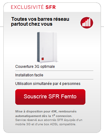 sfr femto-cell