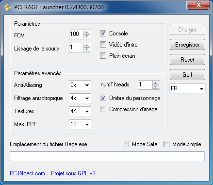PCi RAGE Launcher 0.2.4300.30200