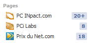 Facebook gestion des pages