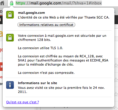google forward secrecy