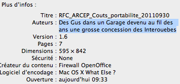 Free portabilite proprietes christine albanel