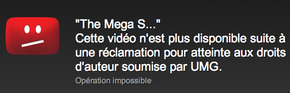 MegaUpload Universal Music YouTube