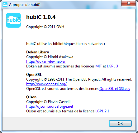 HubiC 1.0.4