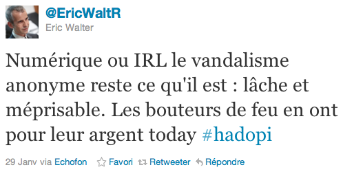 Hadopi siège tag