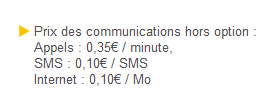 Zero forfait libre