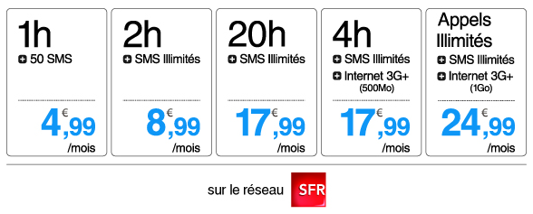 zero forfait libre 1 heure
