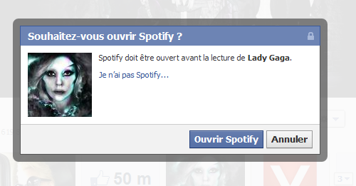 Spotify Facebook
