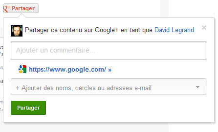 Share Simple Google Plus