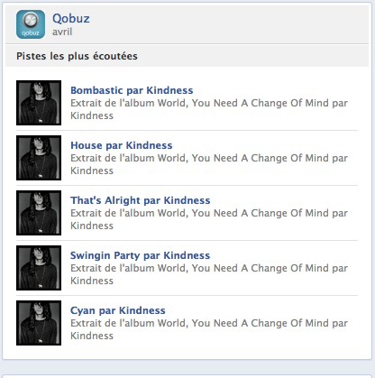 Qobuz Facebook
