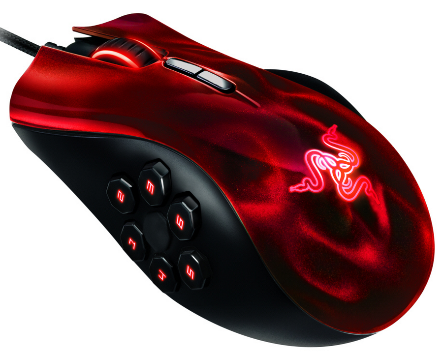 Naga Hex Wraith Red Edition de Razer la souris passe au rouge