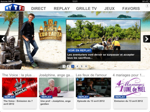 MyTF1 iPad