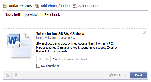 Microsoft Skydrive Bitly