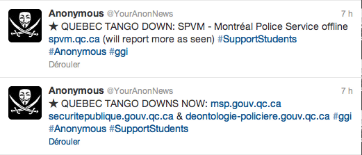 anonymous tweet quebec
