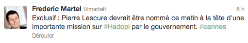 tweet martel lescure