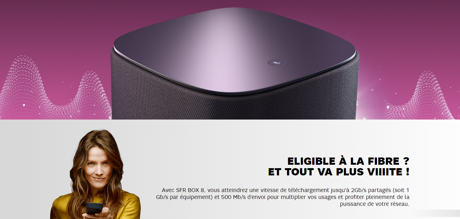 BOX INTERNET : Deux propositions à prix fous sur le réseau SFR