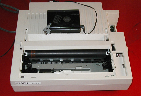 Insolite réaliser un "synthé" avec une imprimante