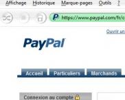 paypal sécurisé https