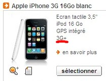 iPhone Orange 3G+