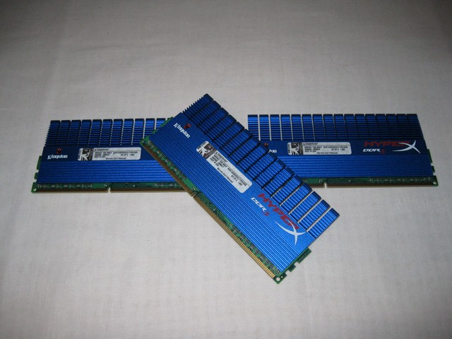 mémoire à triple canal installée