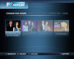 M6 Replay SFR neufbox