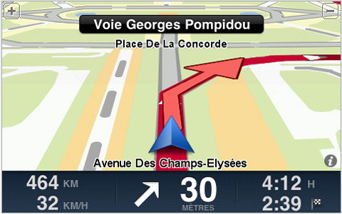 tomtom tom-tom iphone GPS appstore