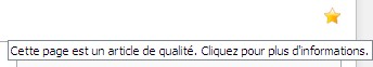 Article qualité