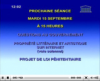 Assemblee Nationale 15 septembre 2009
