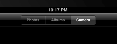 ipad iphone sdk camera