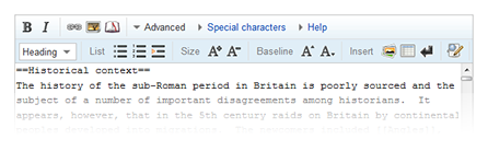 Wikipedia Toolbar