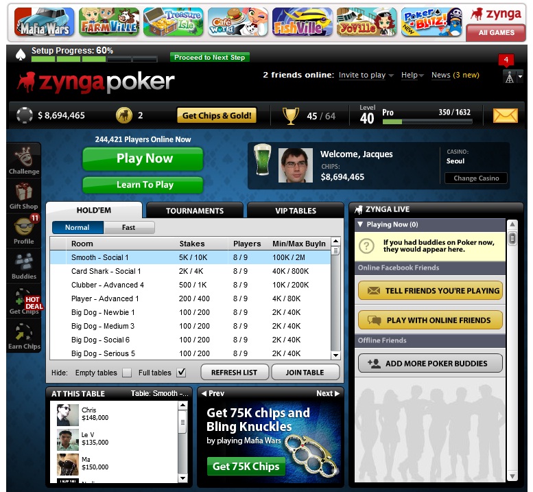 Alliance poker passe