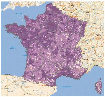 couverture et dégroupage SFR