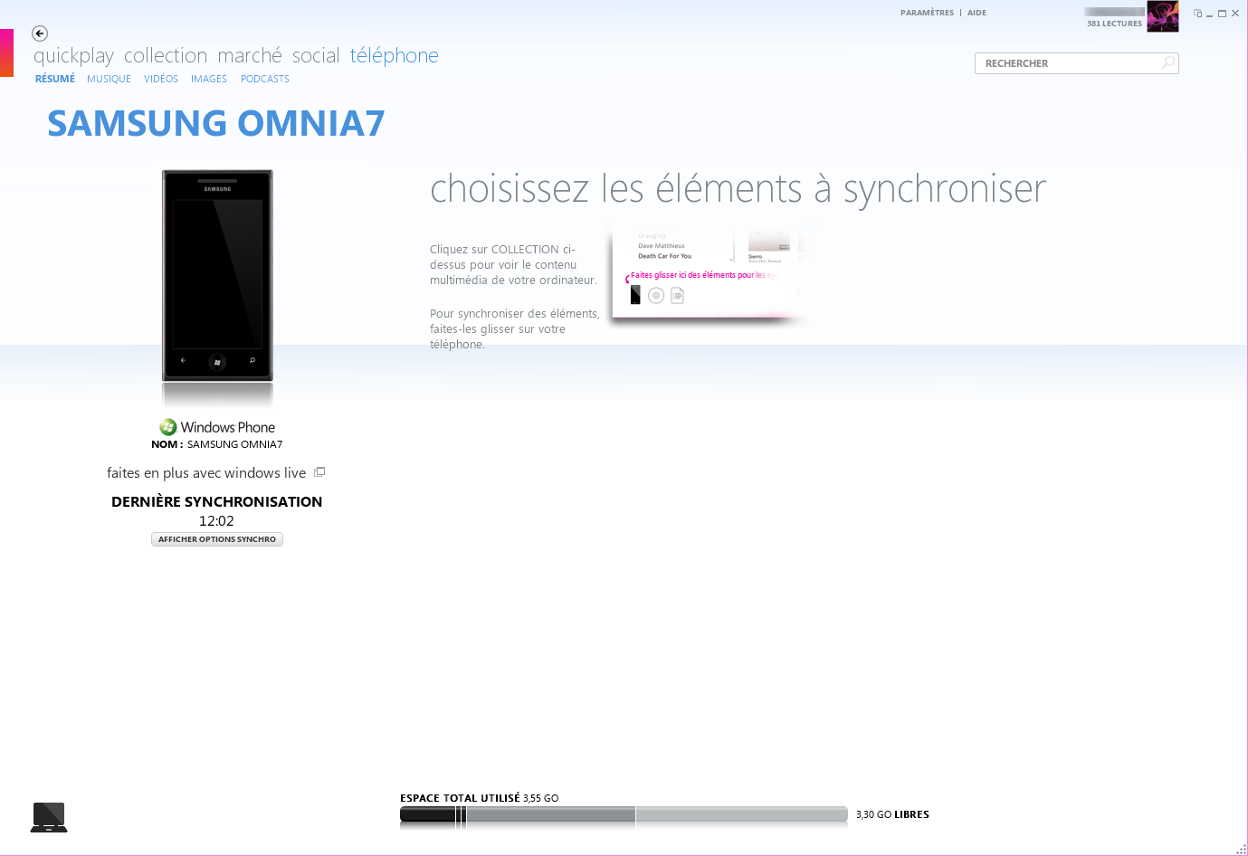 Windows Phone 10 mise à jour bloqué l'installation