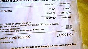 Orange facture clé 3G 46000 euros