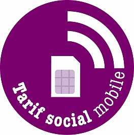 label forfait tarif social mobile