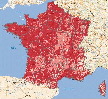 Carte reseau 2G 3G SFR