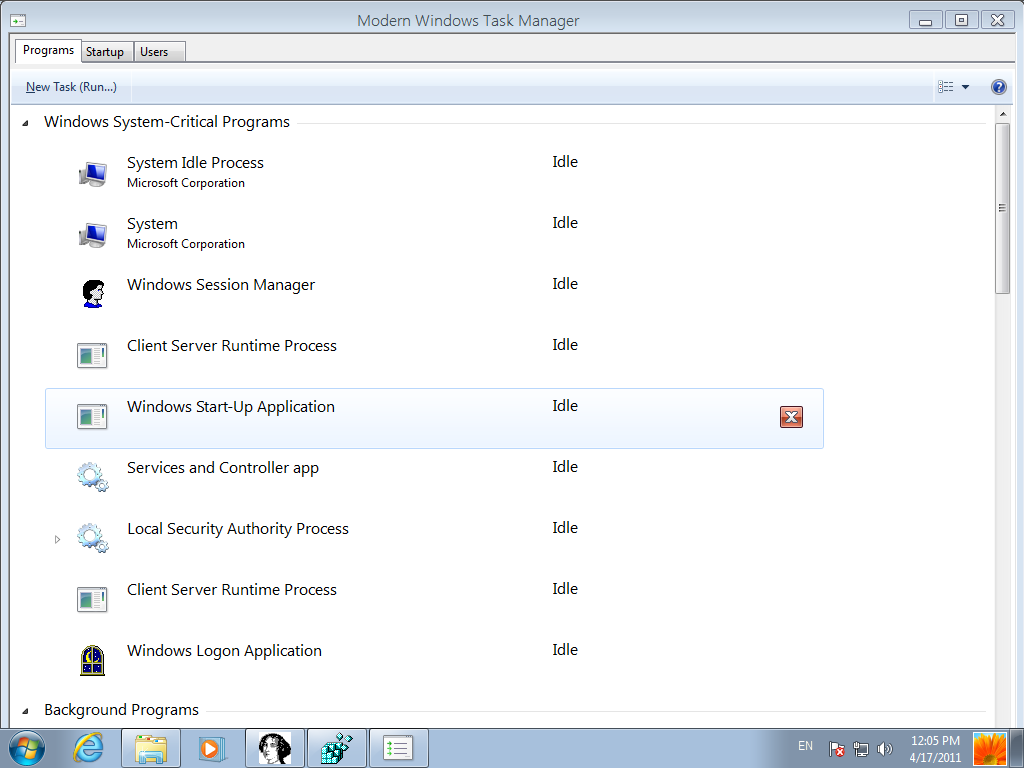Task Host Windows Arrêter Les Taches En Arriere Plan
