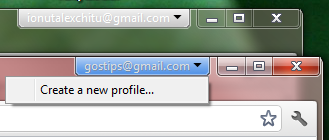 Google Chrome profils multiple