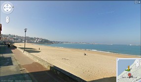 Google Street View plage