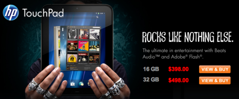 HP Touchpad Walmart