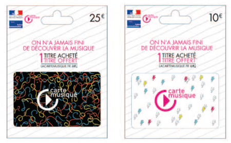 carte musique jeune