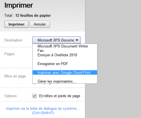 Coupons won print on google chrome