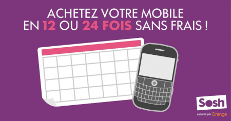 Sosh Paiement mensualisé