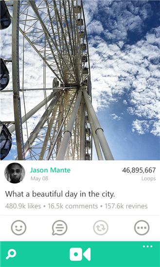 Vine Windows Phone