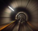 Vitesse fibre optique Internet tunnel