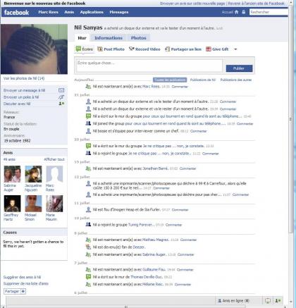 facebook nouveau