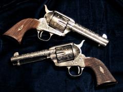 Pistolets armes flingues