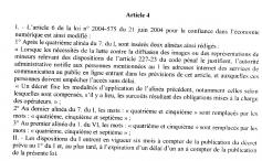 filtrage LOPPSI pédophilie FAI LCEN