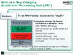 AMD Swift APU